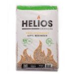 Granulés de bois HELIOS – palette de 65 sacs de 15 kg chacun