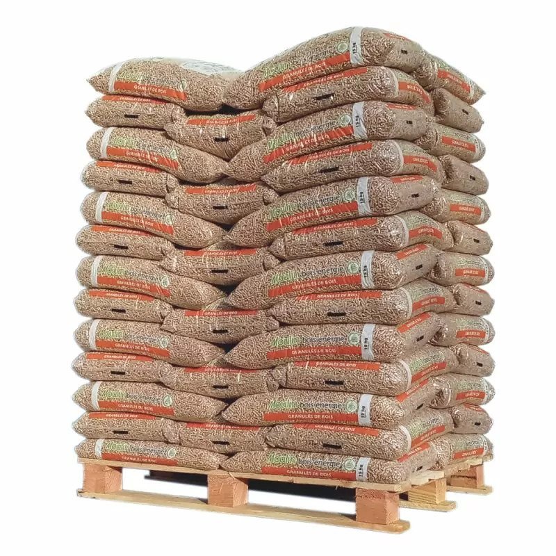 Kerent-Negoce-1.jpeg Pellet Moulin Bois Energie – 65 sacs de 15 kg – Image 1