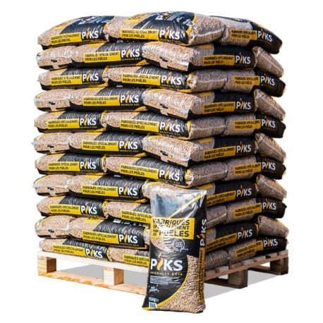 palette-de-70-sacs-1000kg-de-granules-livraison-sur-lyon-et-sa-region-1.jpeg Granulés PIKS – Palette de 66 sacs (990kg) certifié (Din Plus) – Image 1
