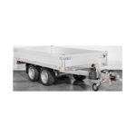 Remorque benne K1 276 170 2700 2  avec pompe électrique - SARIS