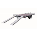 Remorque 43650F-PC plateau fixe roues dessous 4m + Pack complet - Lider